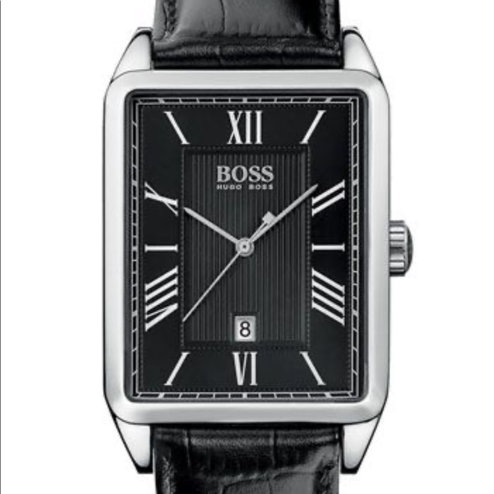 Hugo Boss leather watch